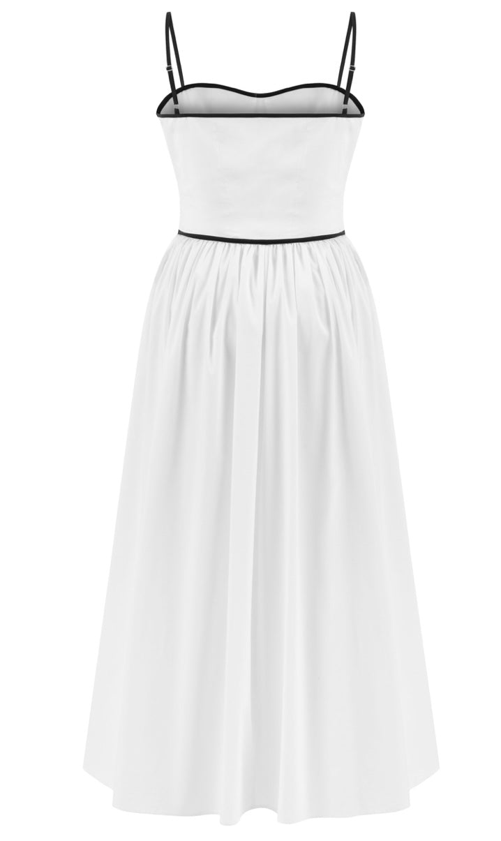 ISABEL COTON MIDI DRESS