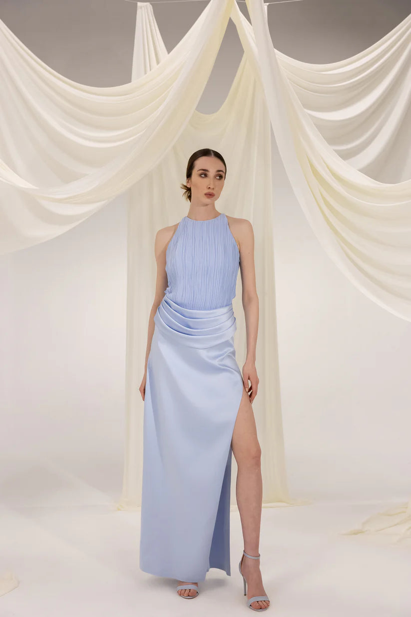 ARABELLA BABY BLUE MAXI DRESS