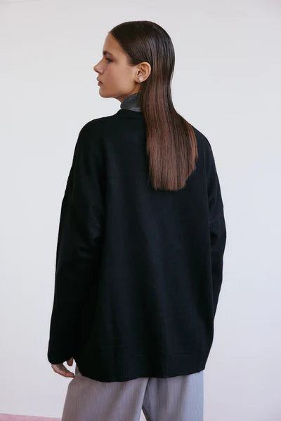 MINN BLACK CARDIGAN
