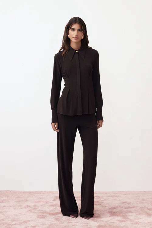 LULU BROWN PANTS