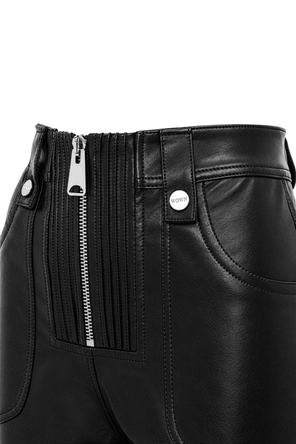 Claya Leather Pant Black