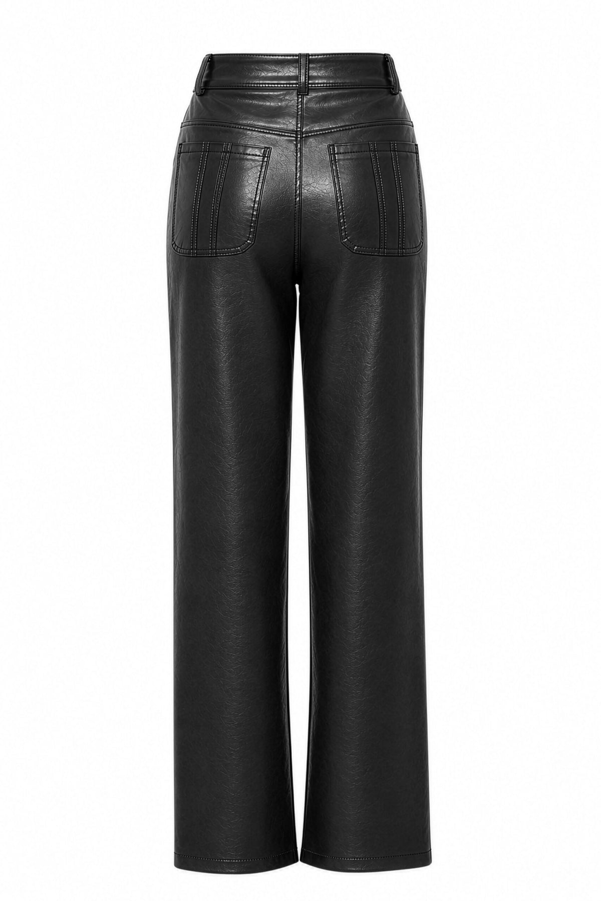 Claya Leather Pant Black