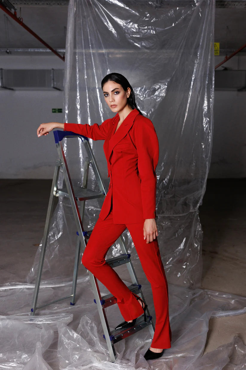 CAPELLA RED BLAZER