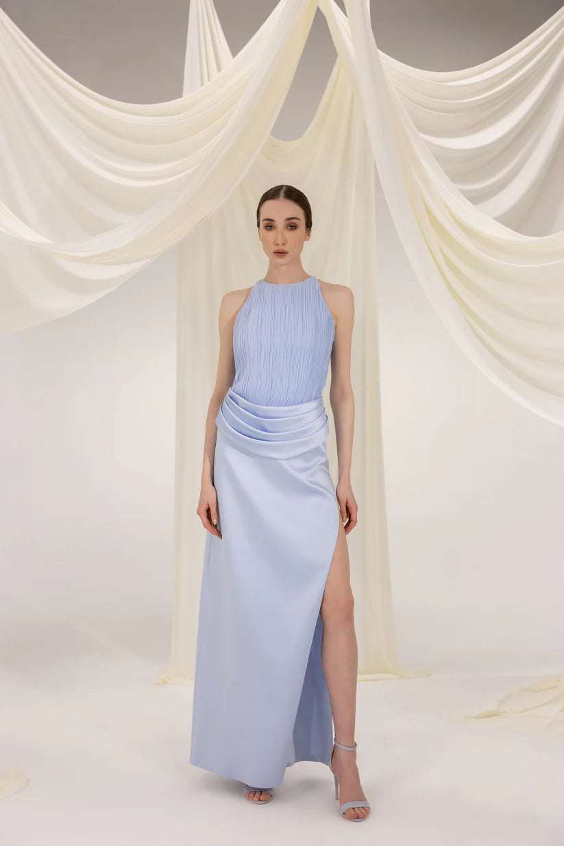 ARABELLA BABY BLUE MAXI DRESS