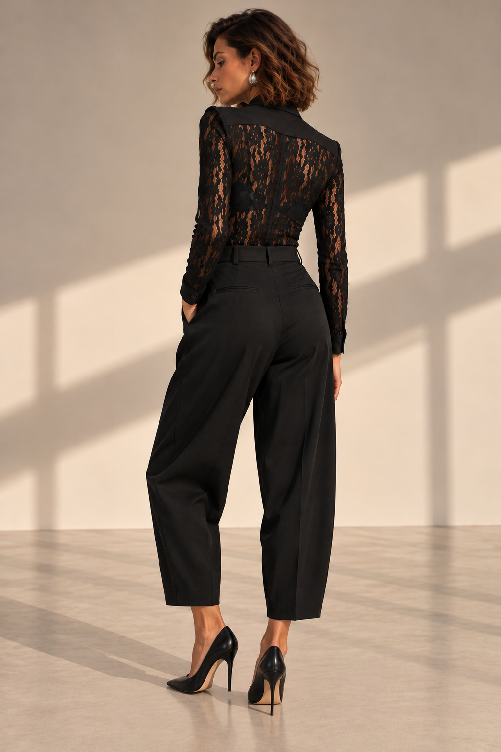Lace body suit