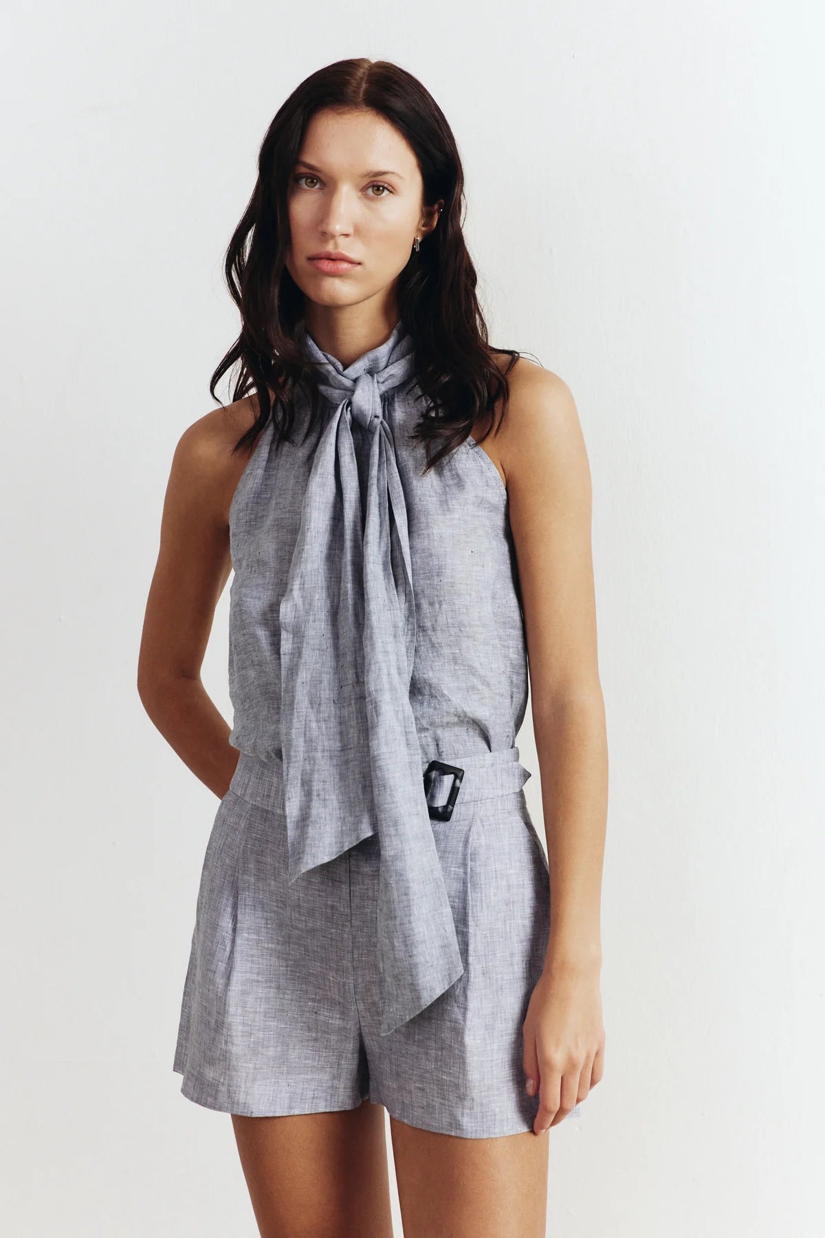 ROSIE TOP GRAY