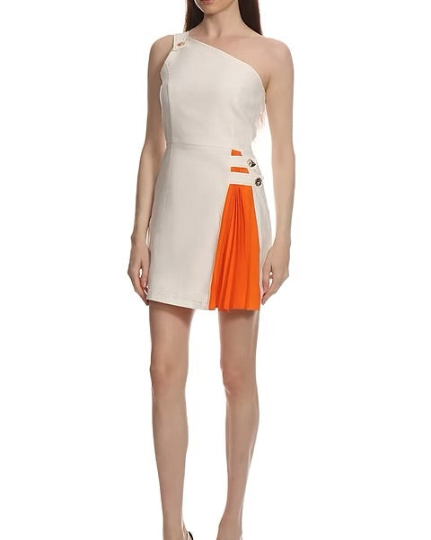 Gabardin Mini Elbise