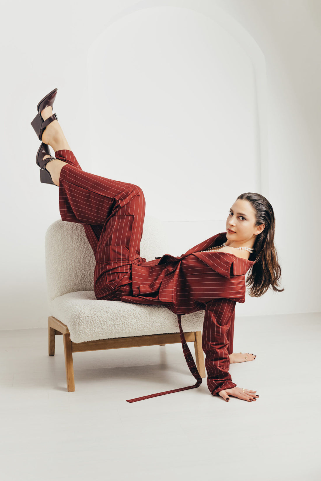 Burgundy Pant