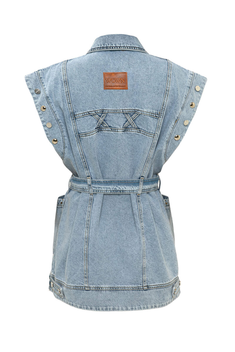 Yuliya Denim Vest
