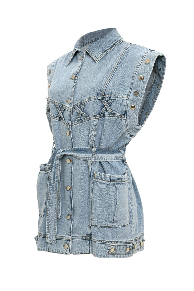 Yuliya Denim Vest