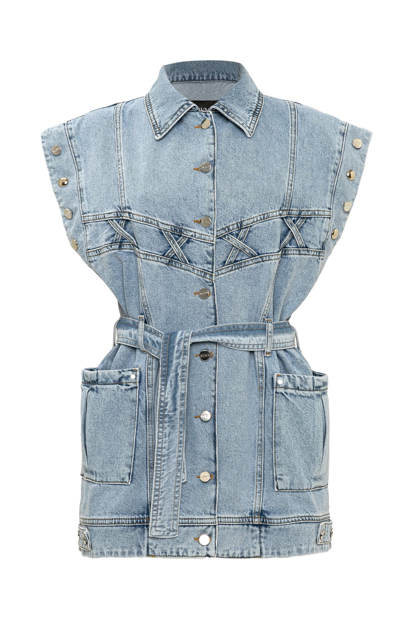 Yuliya Denim Vest