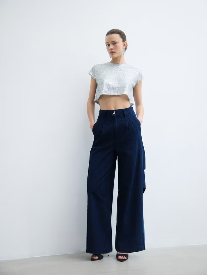 AZUNA DENIM PANTS