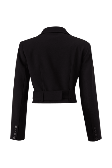 KEIRA Crop Ceket (Siyah)