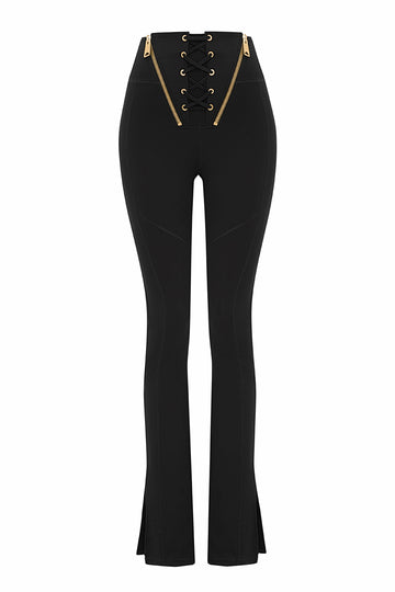 Luciana Flare Legging Gold